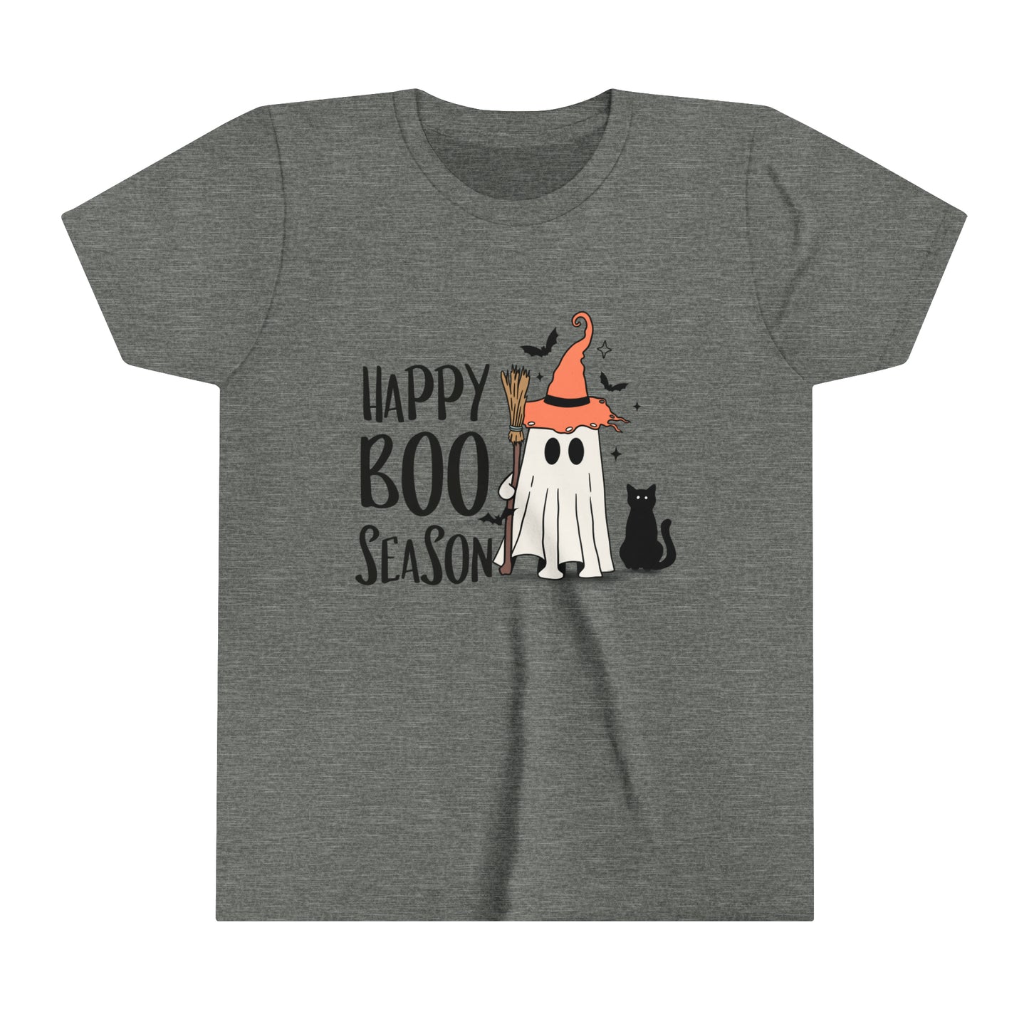 T-shirt à manches courtes pour jeunes - Halloween - Petit Fantôme - 22