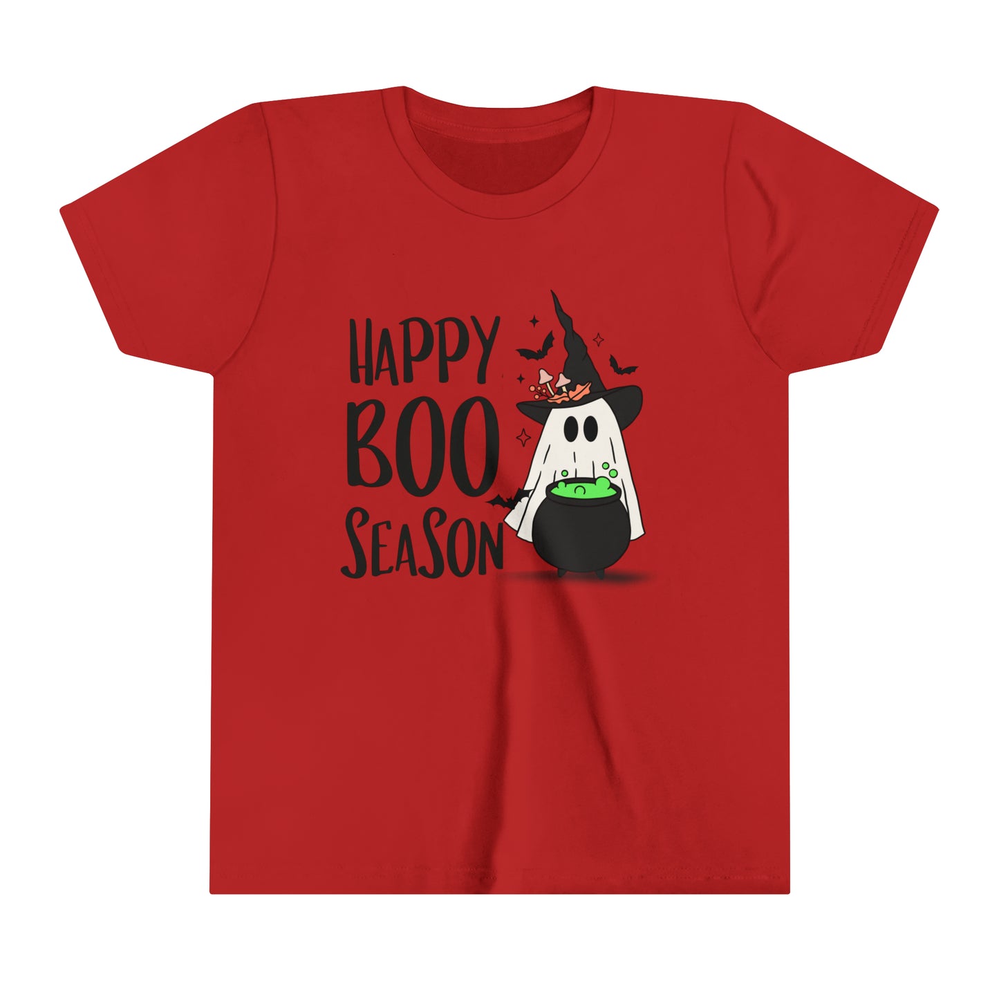 T-shirt à manches courtes pour jeunes - Halloween - Petit Fantôme - 20