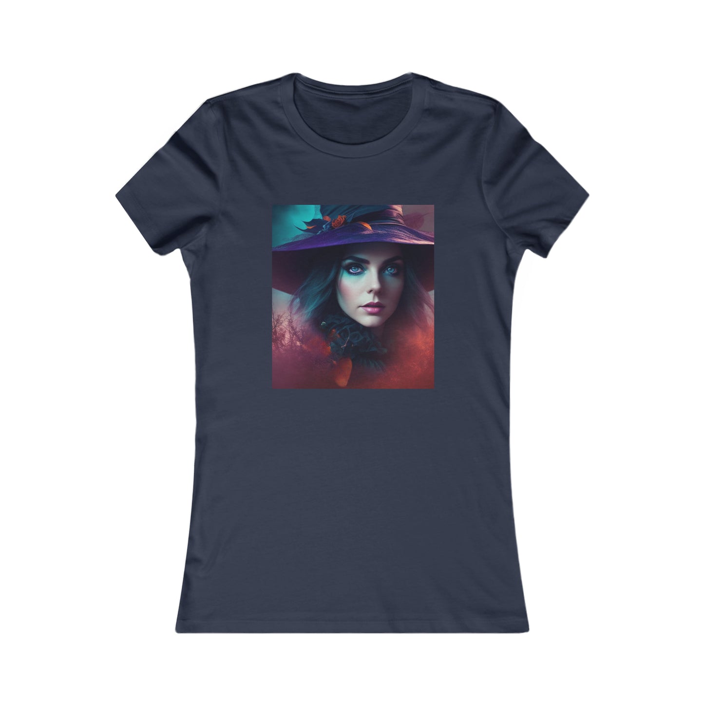 Camiseta favorita de las mujeres - Halloween Witch AI - 08