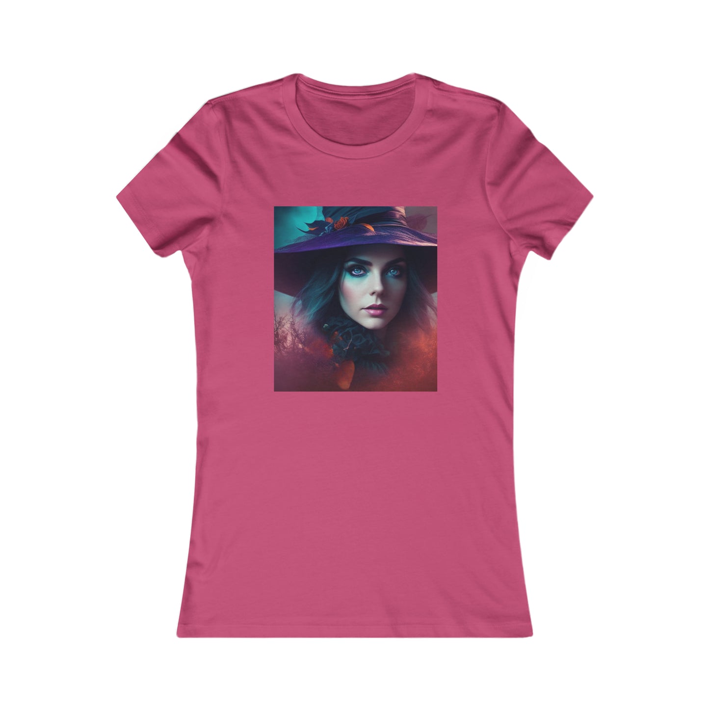 Camiseta favorita de las mujeres - Halloween Witch AI - 08