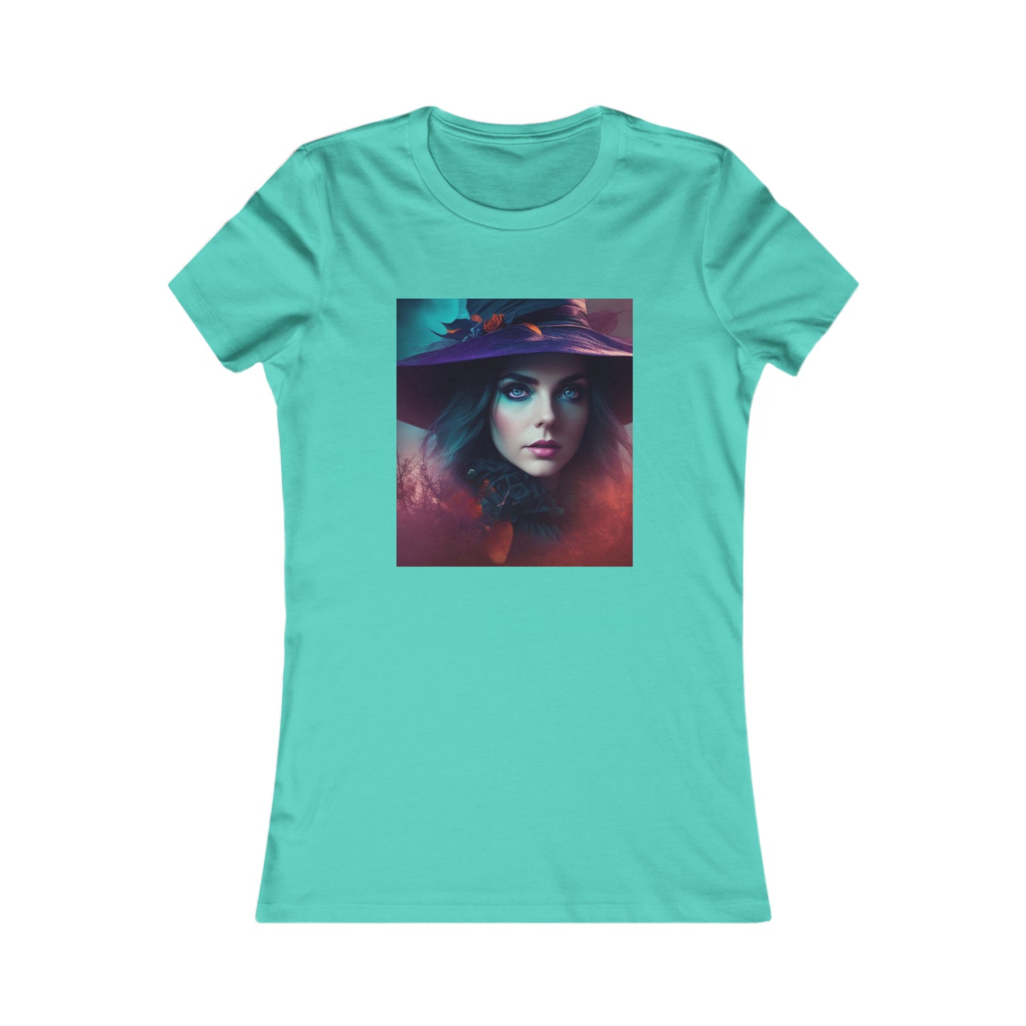 Camiseta favorita de las mujeres - Halloween Witch AI - 08