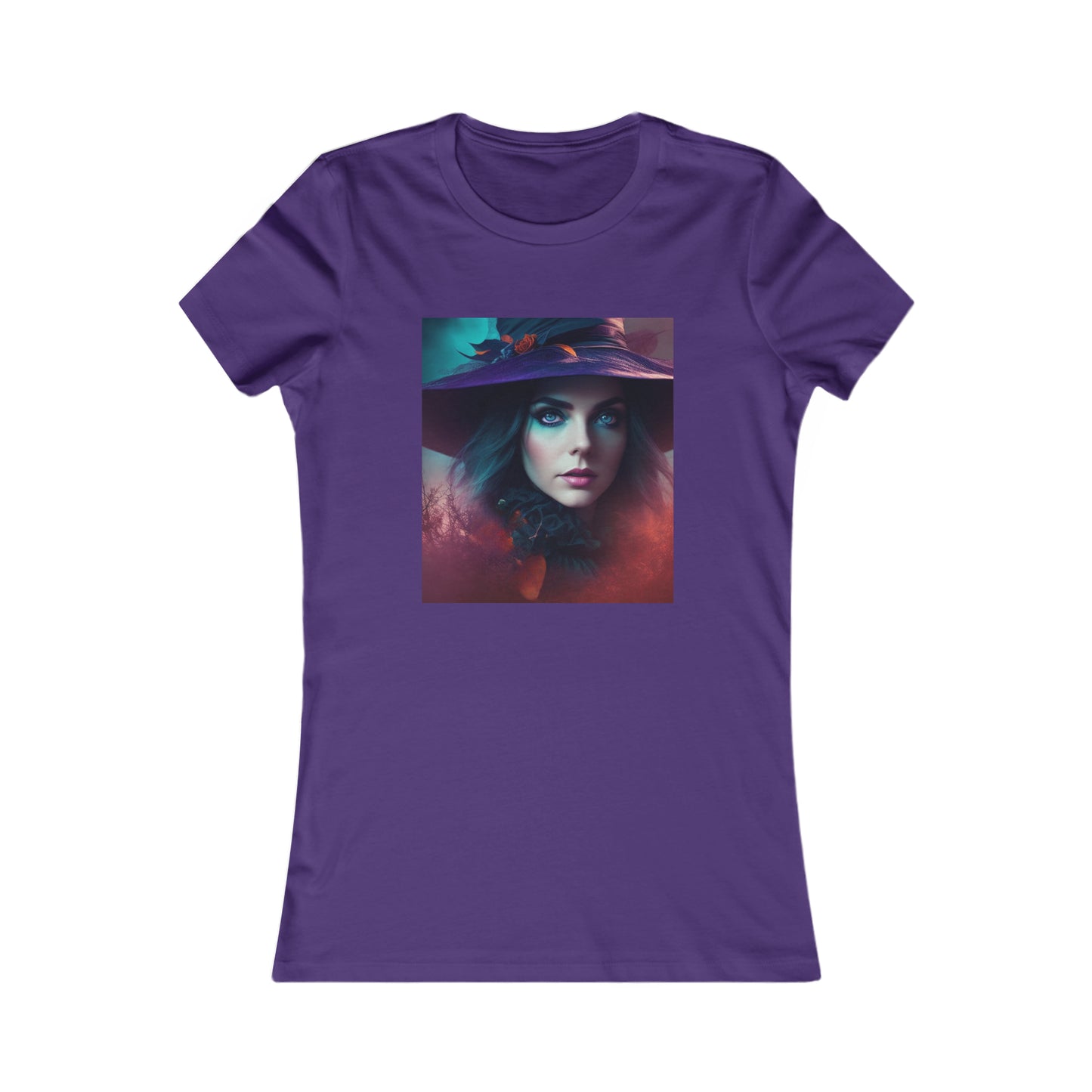 Camiseta favorita de las mujeres - Halloween Witch AI - 08