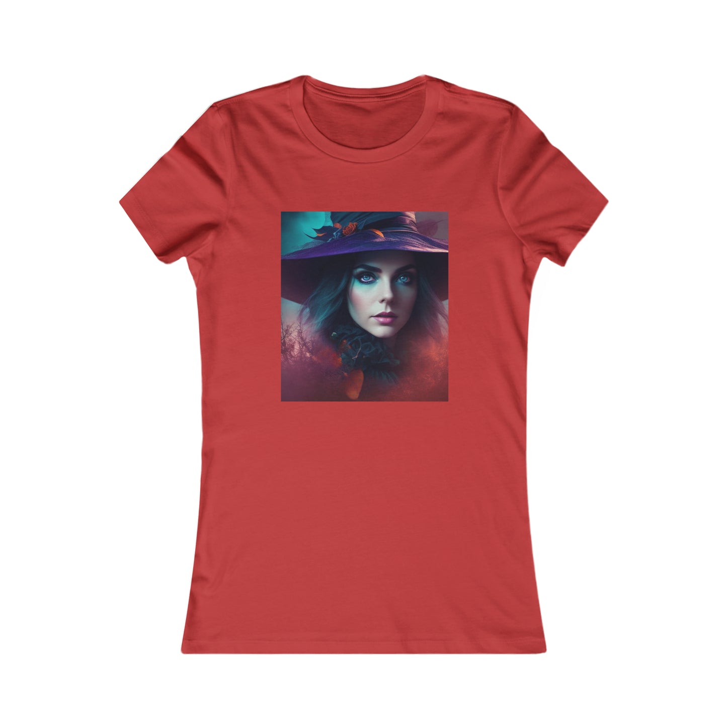 Camiseta favorita de las mujeres - Halloween Witch AI - 08