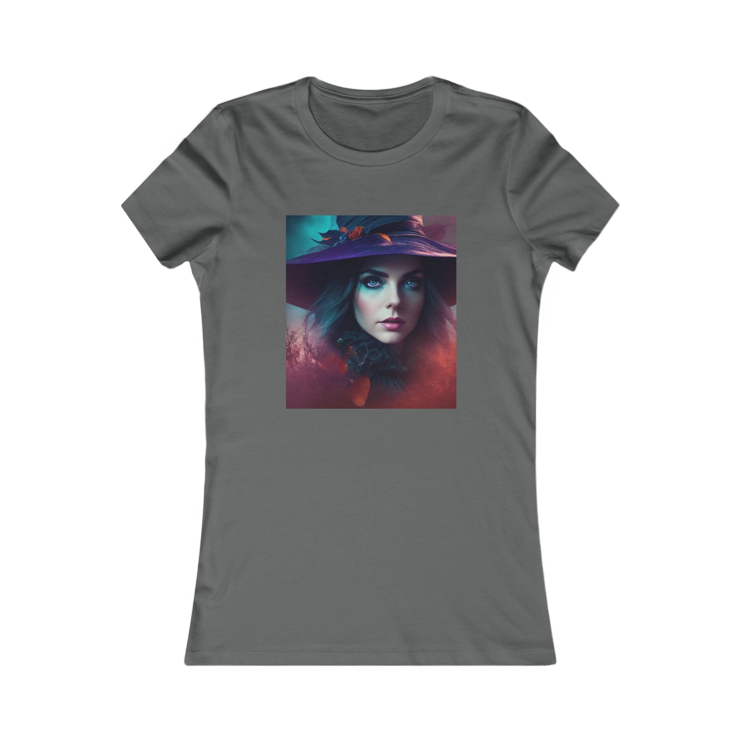 Camiseta favorita de las mujeres - Halloween Witch AI - 08