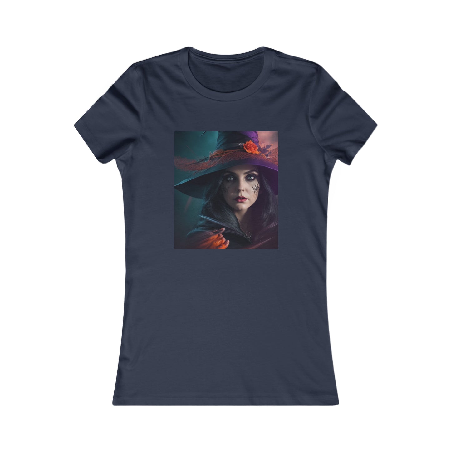 Camiseta favorita de las mujeres - Halloween Witch AI - 06