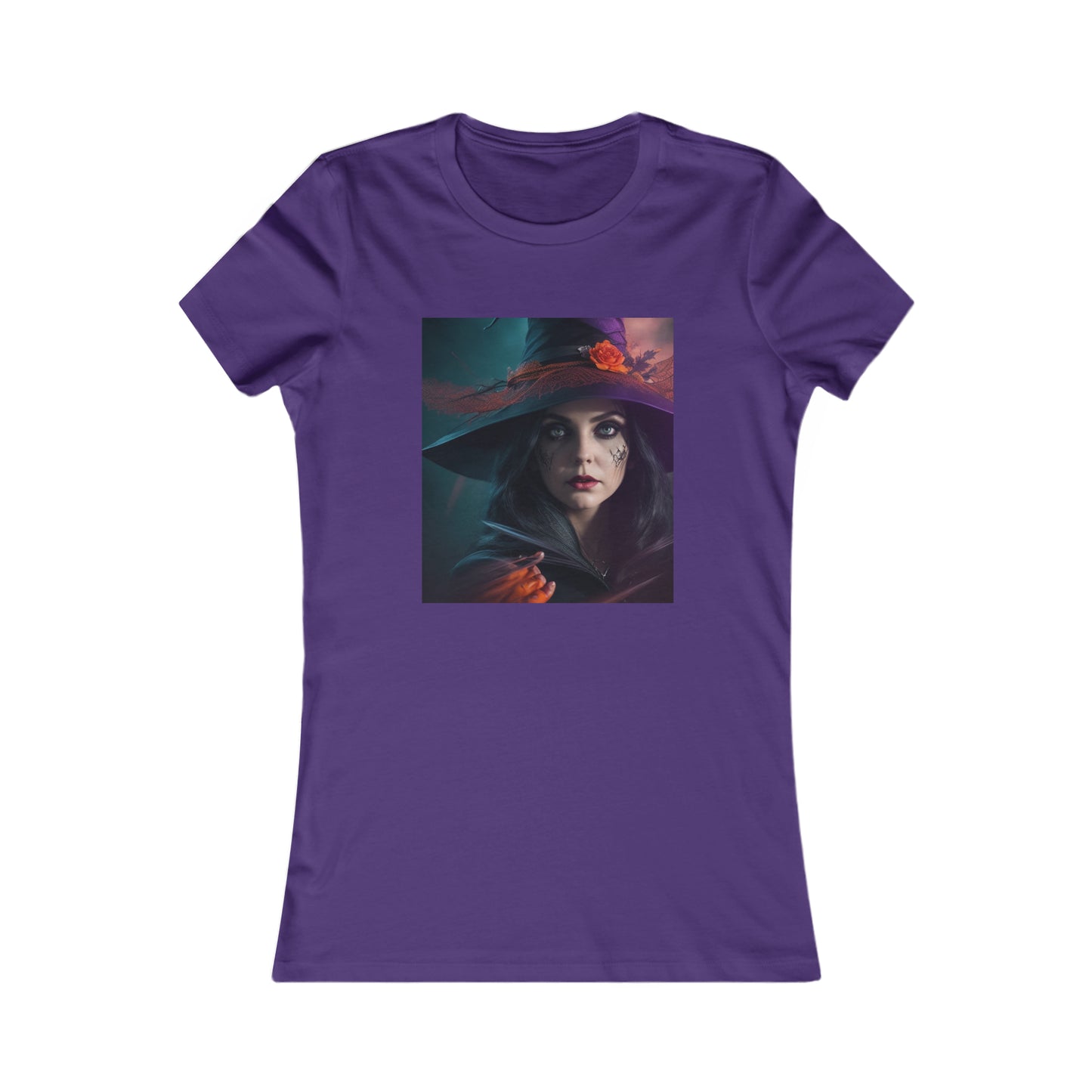 Camiseta favorita de las mujeres - Halloween Witch AI - 06