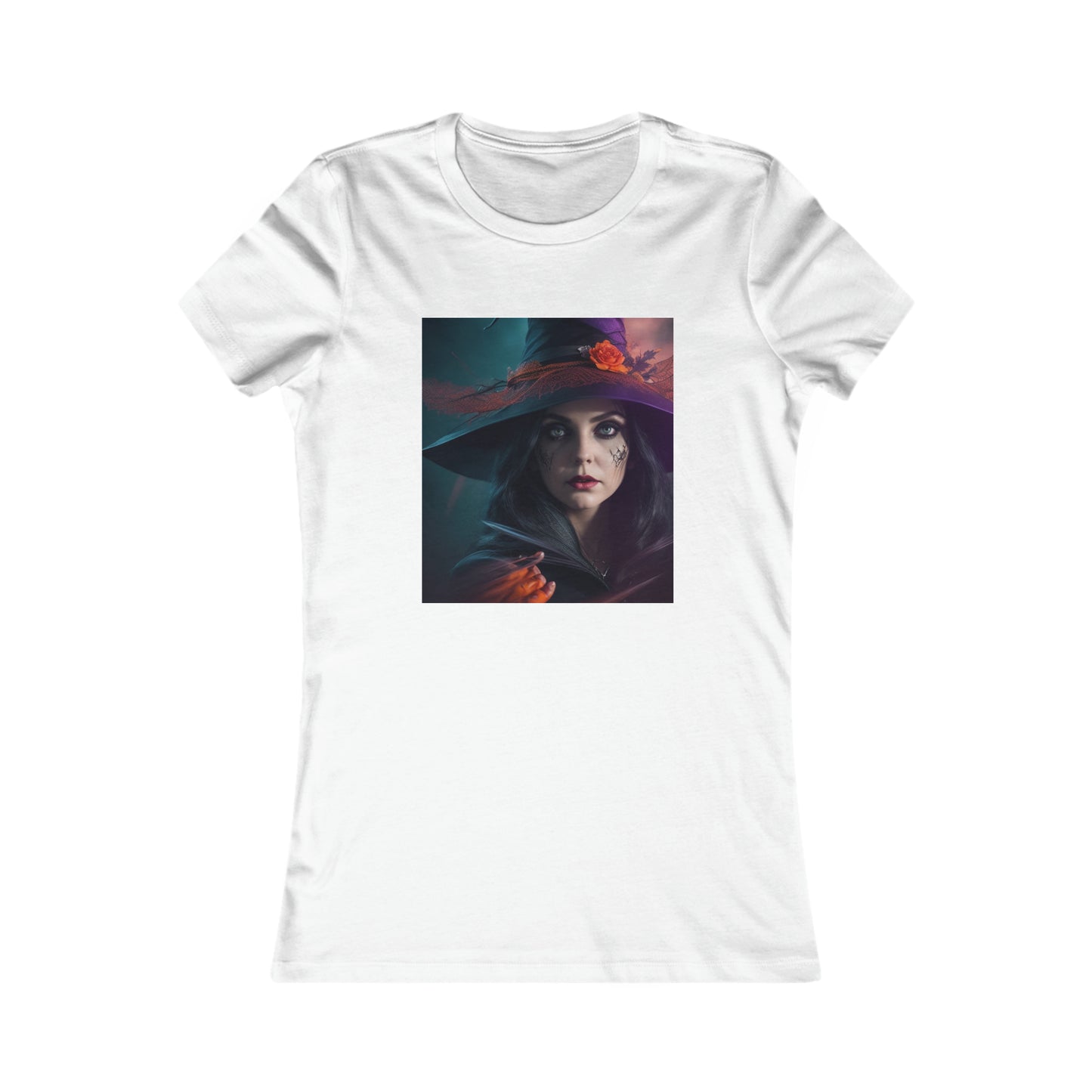 Camiseta favorita de las mujeres - Halloween Witch AI - 06