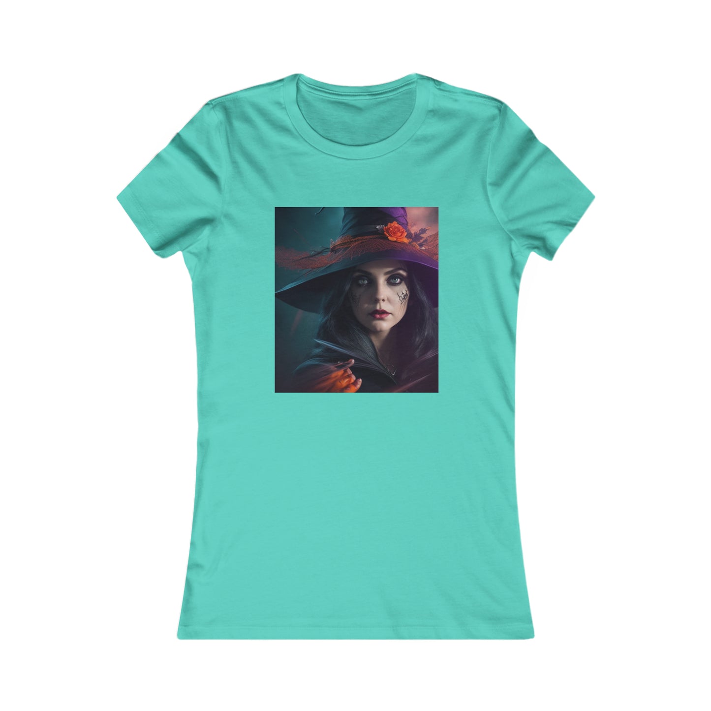 Camiseta favorita de las mujeres - Halloween Witch AI - 06