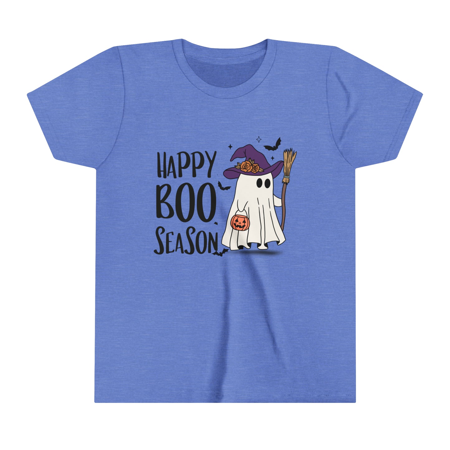 T-shirt à manches courtes pour jeunes - Halloween - Petit Fantôme - 21