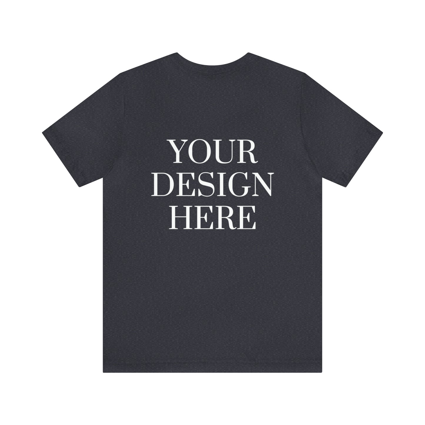 Camiseta de manga corta unisex Jersey - Personalizada - Tu diseño aquí - 02