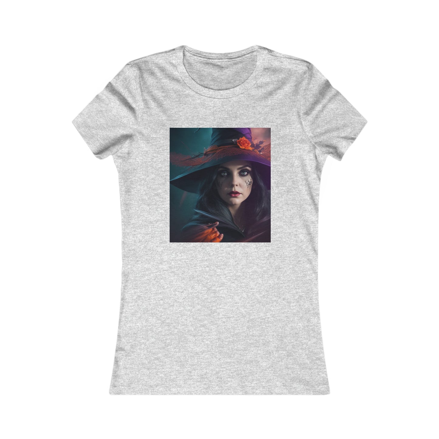 Camiseta favorita de las mujeres - Halloween Witch AI - 06