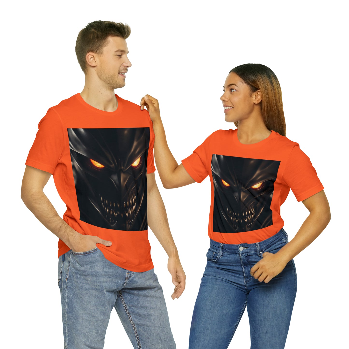 Camiseta de manga corta Unisex Jersey - Halloween Witch man AI - 03