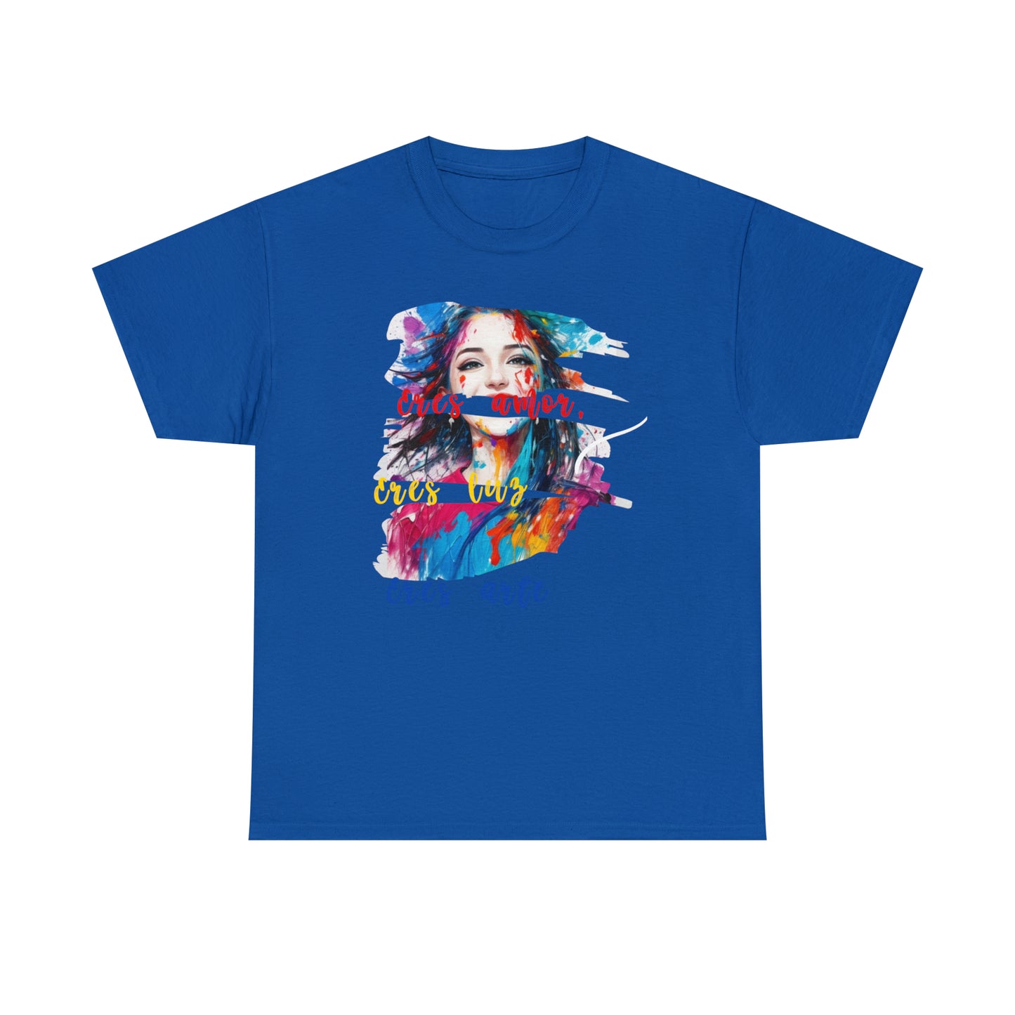 Camiseta unisex de algodón pesado - Amor y libertad - 04