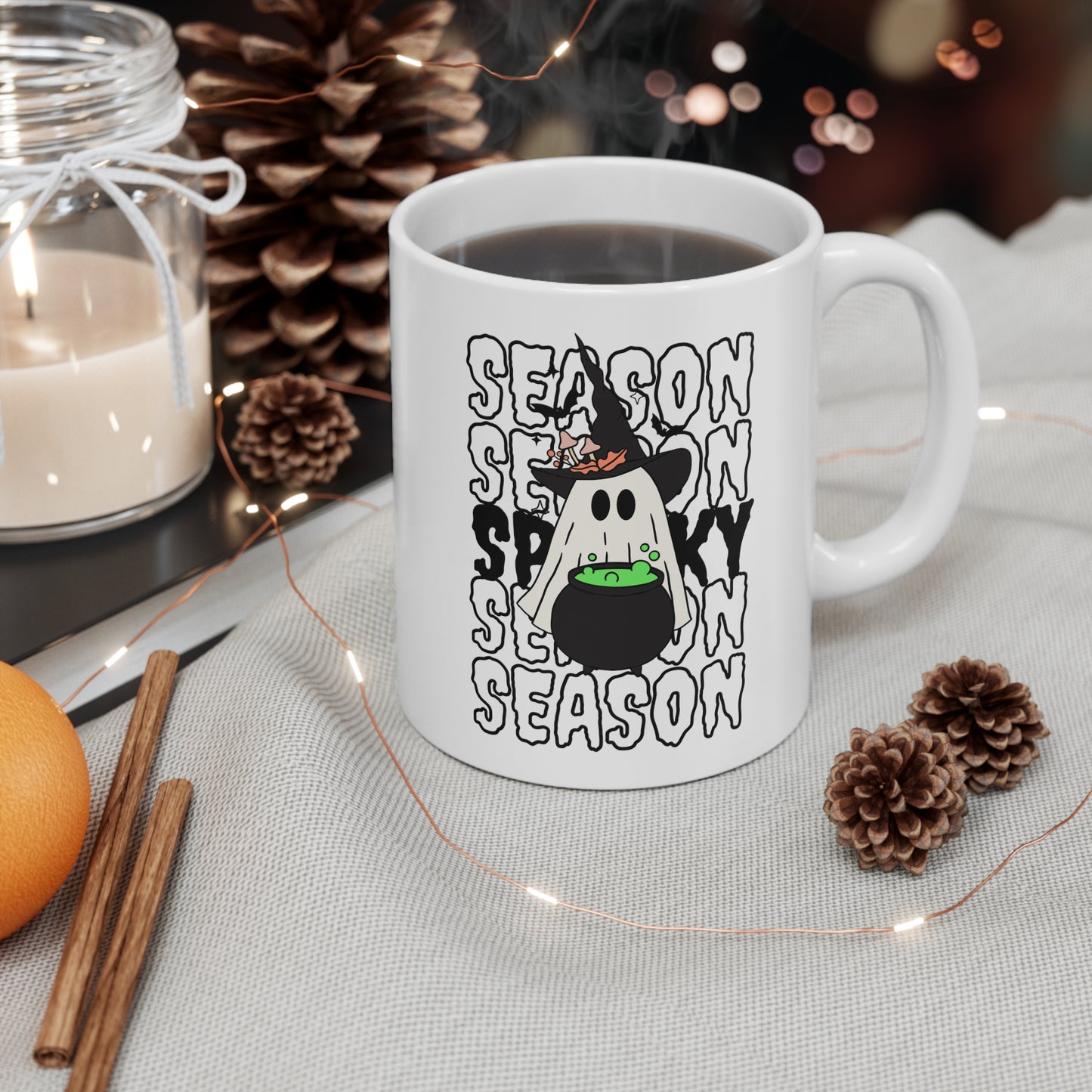 Mug en céramique 11oz - Halloween - Petit Fantôme - 14