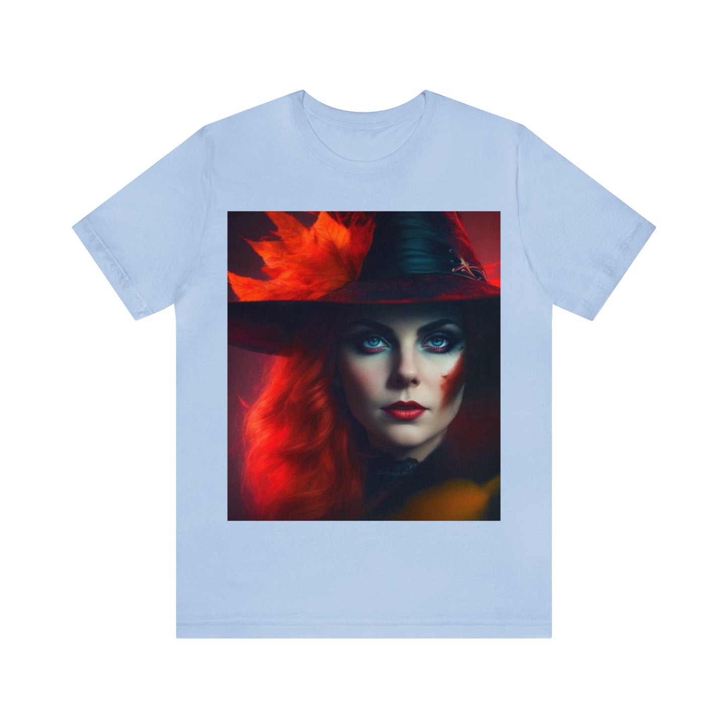 Camiseta de manga corta unisex Jersey - Halloween Witch AI - 03