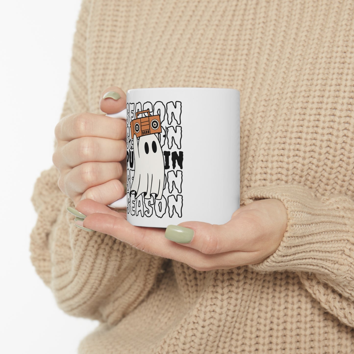 Mug en céramique 11oz - Halloween - Petit Fantôme - 15
