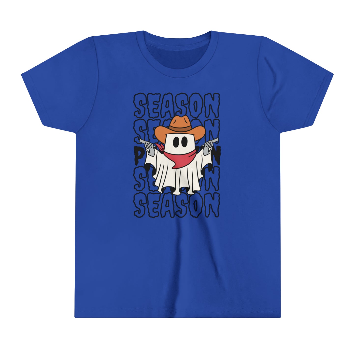 T-shirt à manches courtes pour jeunes - Halloween - Petit Fantôme - 17