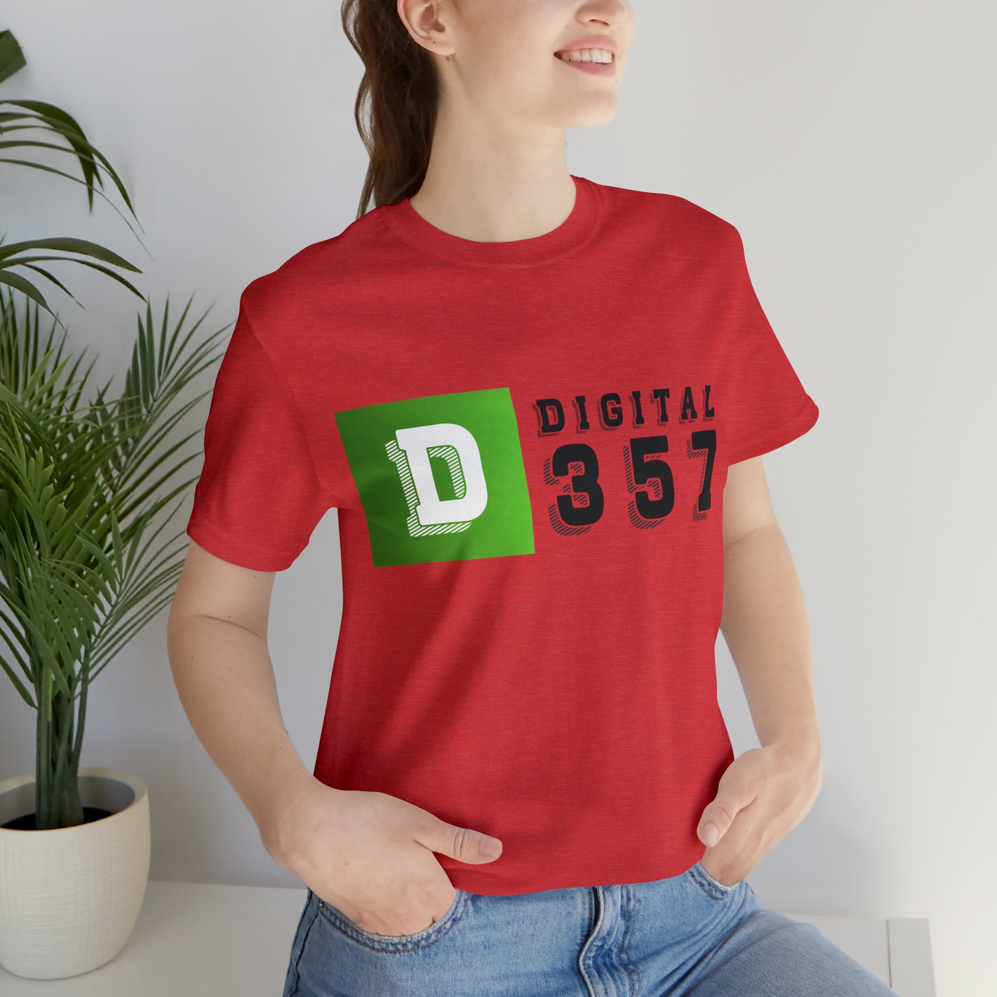 Camiseta de manga corta de jersey unisex - Nuestra marca - 01