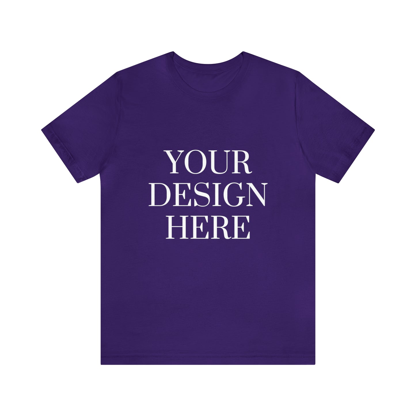 Camiseta de manga corta unisex Jersey - Personalizada - Tu diseño aquí - 02