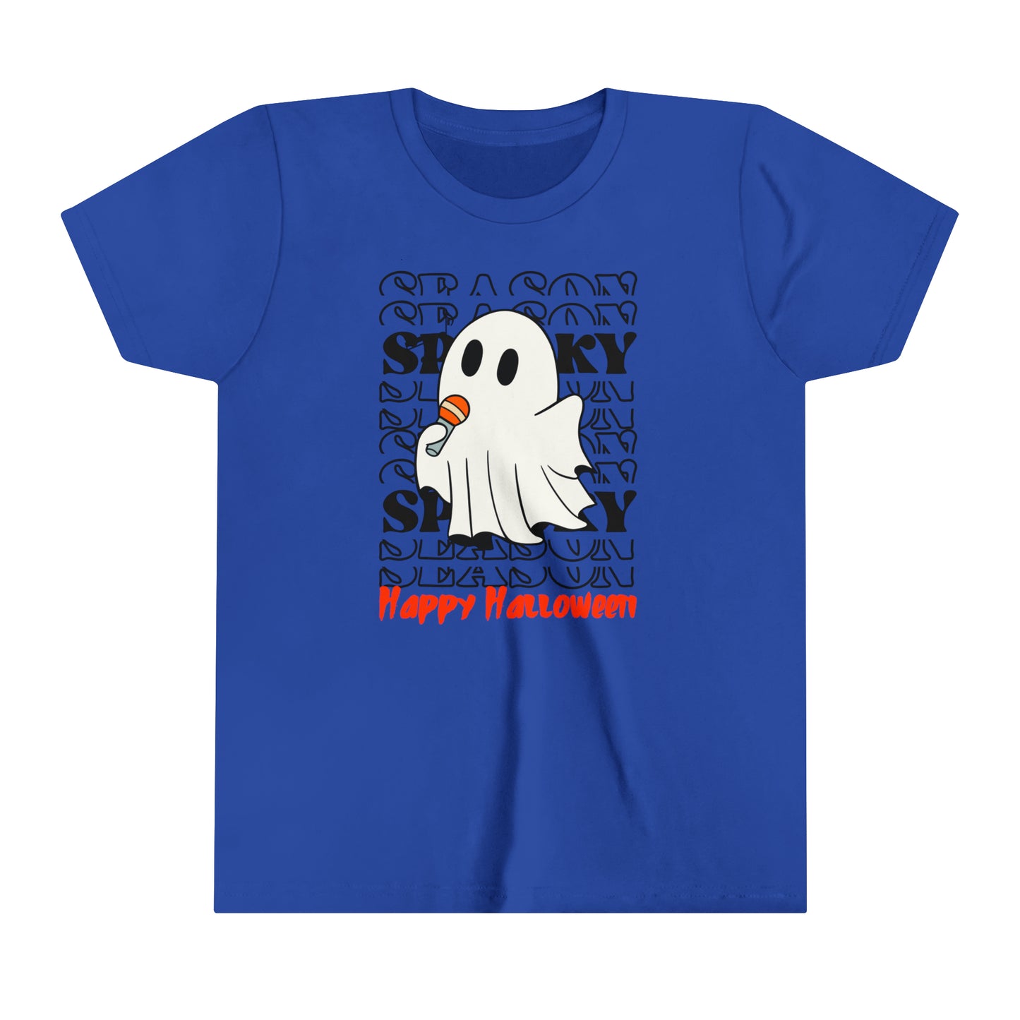 T-shirt à manches courtes pour jeunes - Halloween - Petit Fantôme - 06