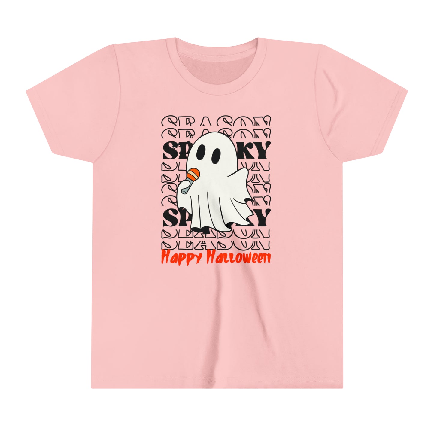 T-shirt à manches courtes pour jeunes - Halloween - Petit Fantôme - 06