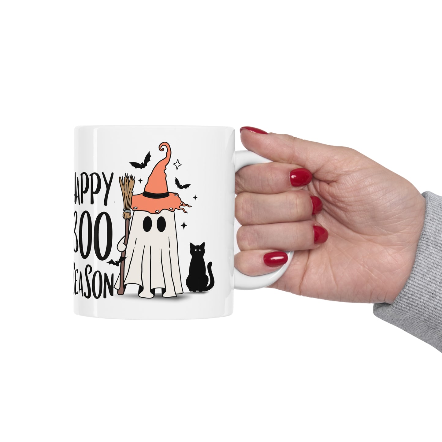 Taza de Cerámica 11oz - Halloween - Pequeño Fantasma - 22