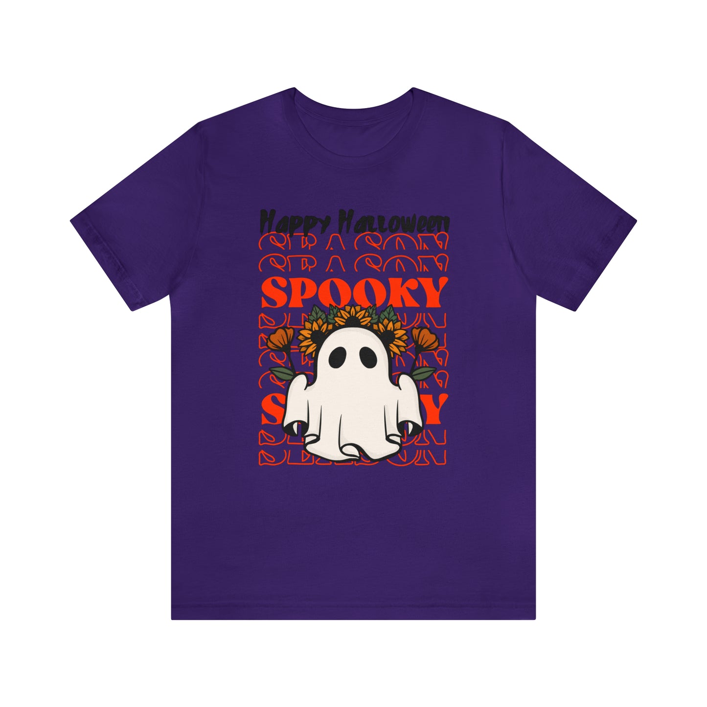 Camiseta de manga corta Unisex Jersey - Halloween - Pequeño Fantasma - 11
