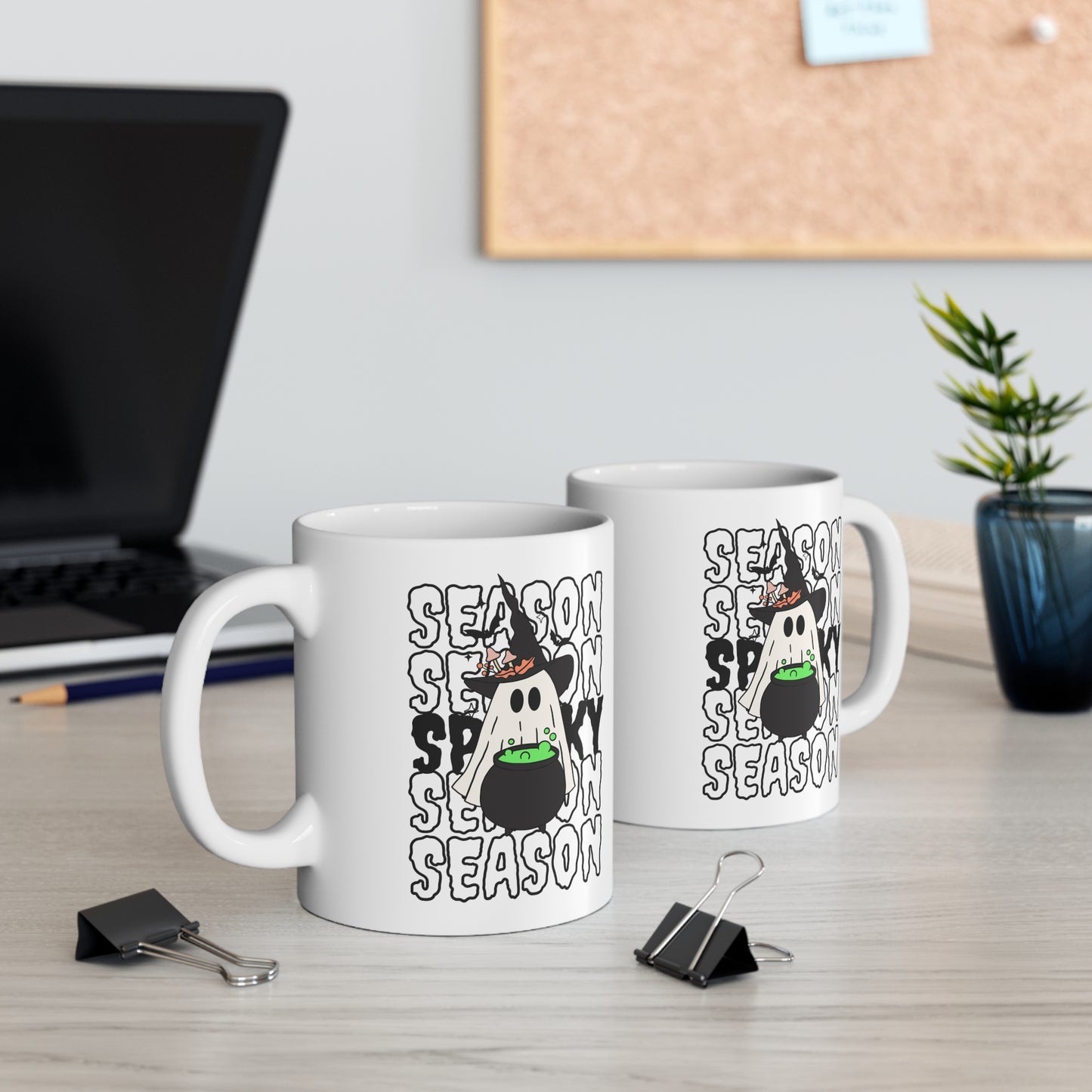 Mug en céramique 11oz - Halloween - Petit Fantôme - 14