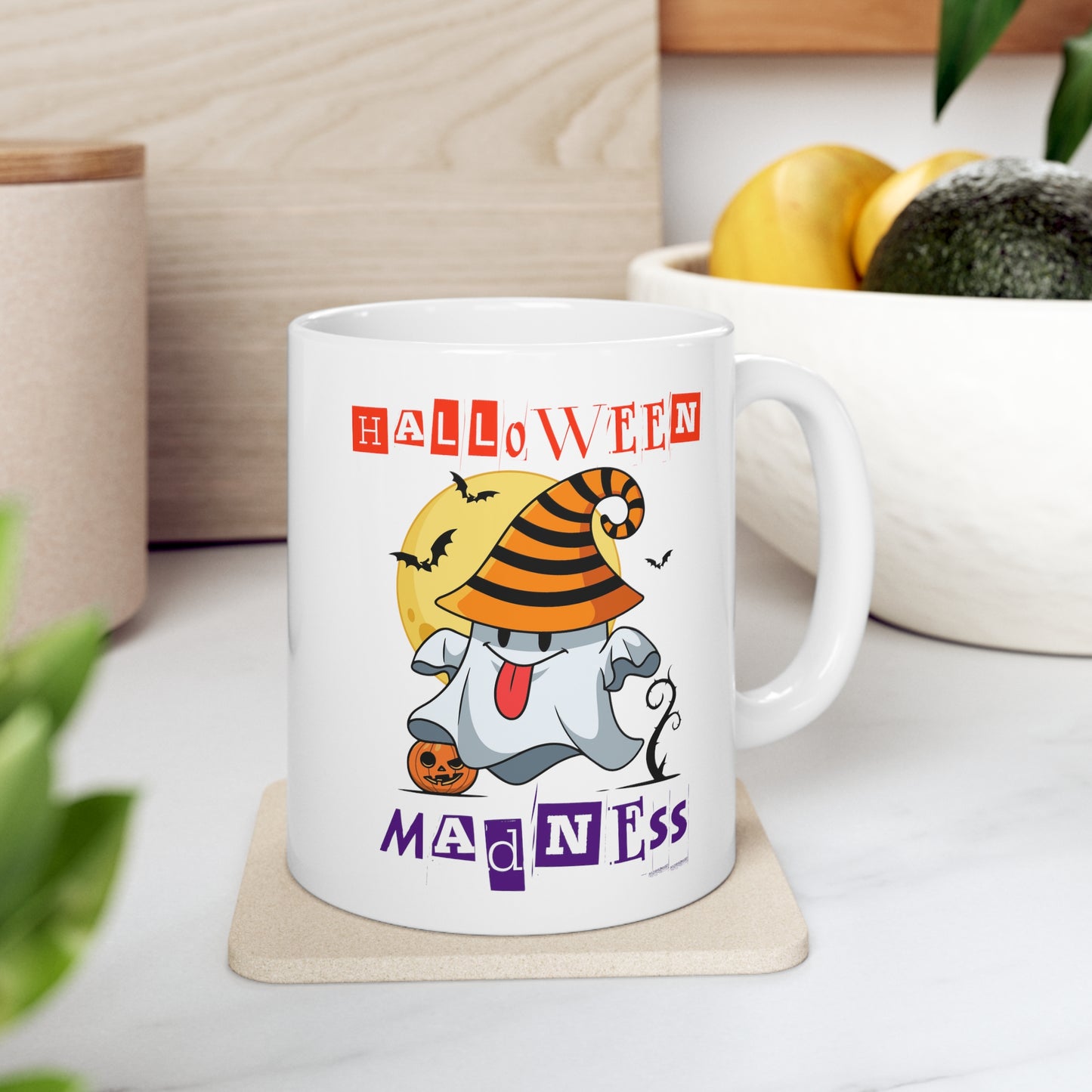 Taza de Cerámica 11oz - Halloween - Pequeño Fantasma - 04