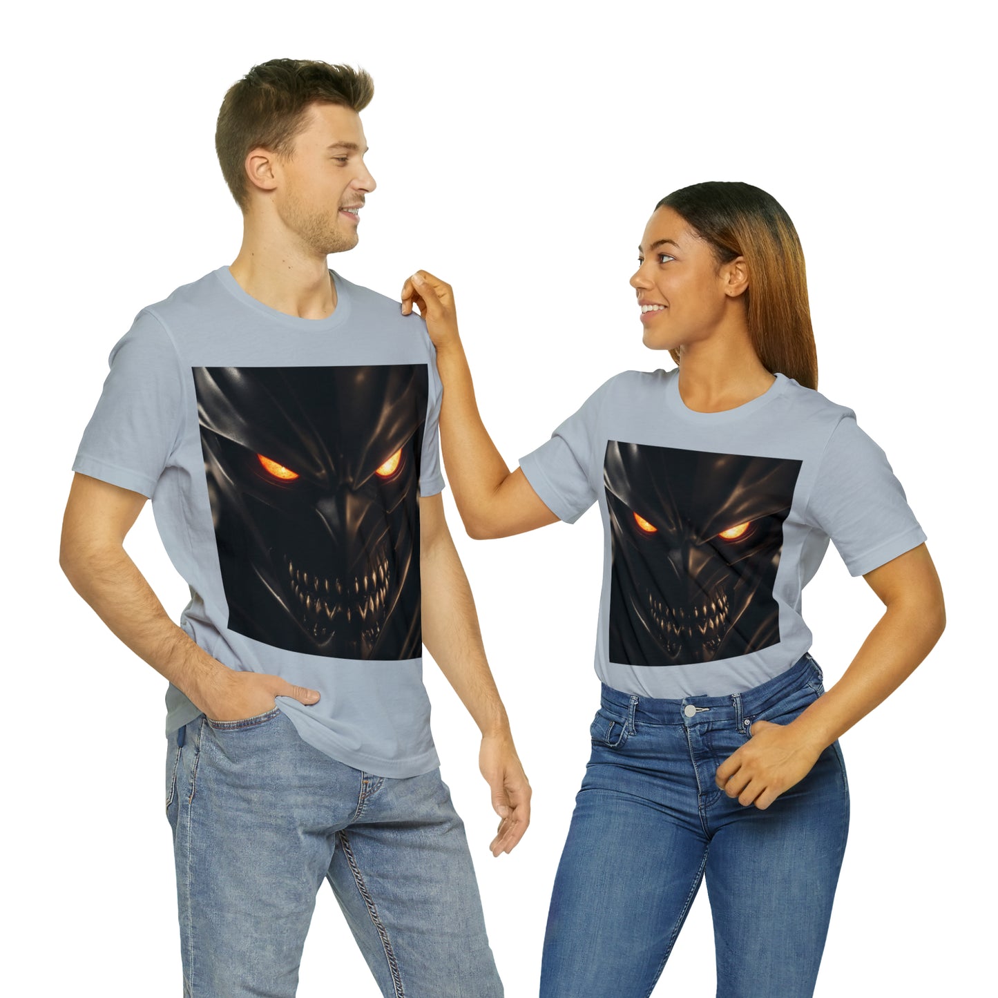 Camiseta de manga corta Unisex Jersey - Halloween Witch man AI - 03
