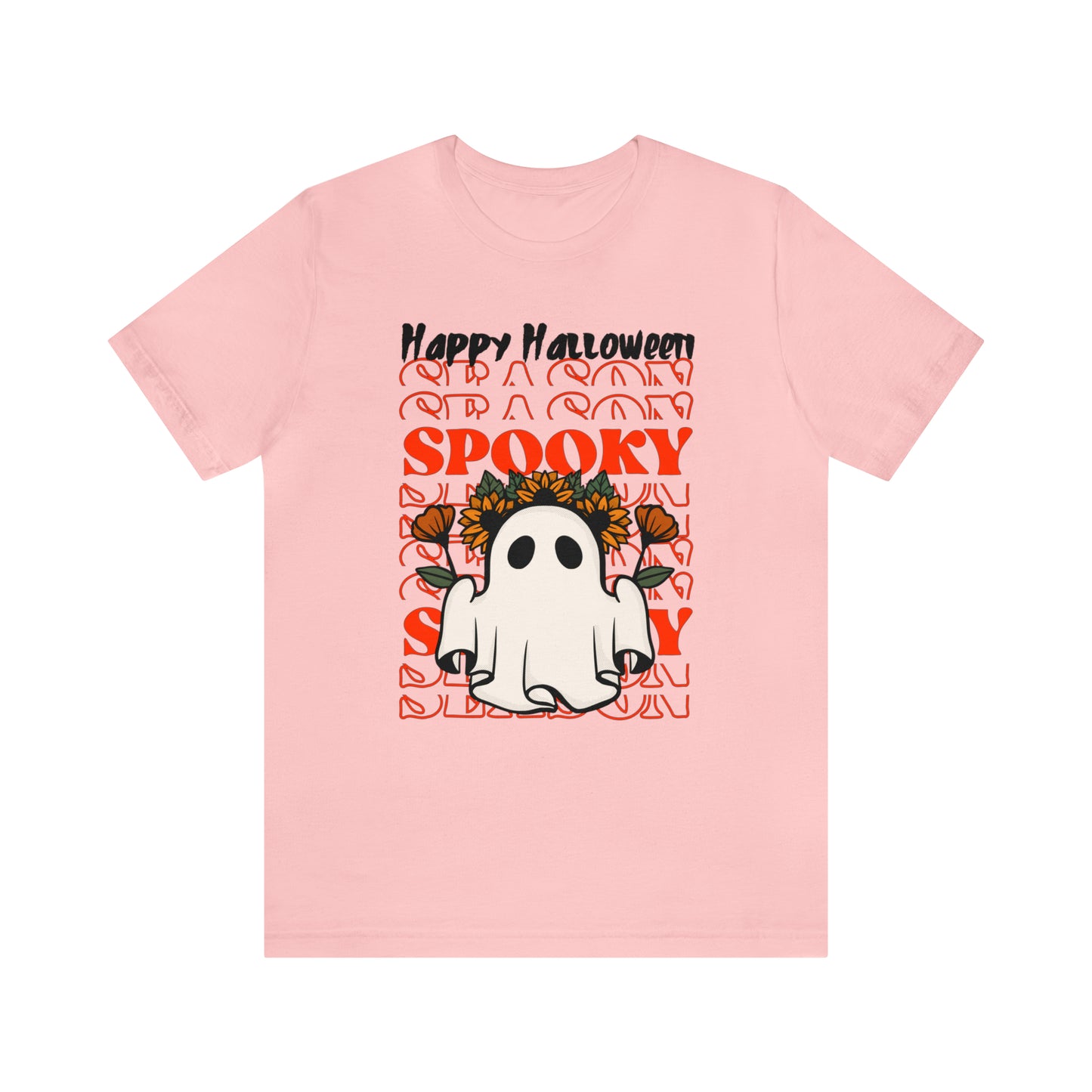 Camiseta de manga corta Unisex Jersey - Halloween - Pequeño Fantasma - 11
