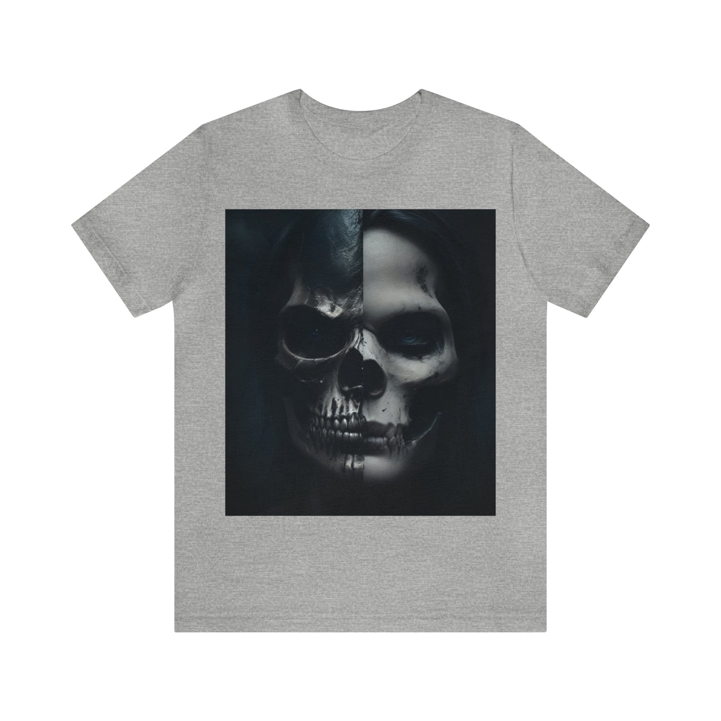 Camiseta de manga corta Unisex Jersey - Halloween Witch man AI - 04