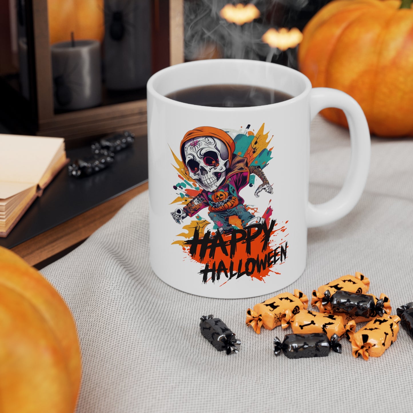 Mug en céramique 11oz - Halloween - Jeune crâne