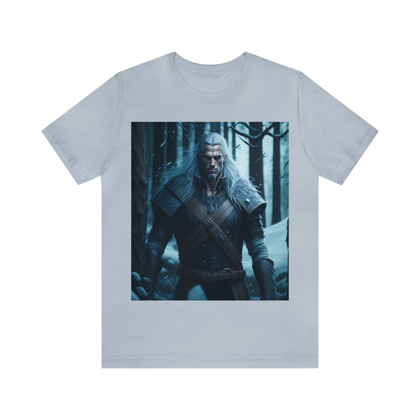 Camiseta de manga corta Unisex Jersey - Halloween Witch man AI - 01