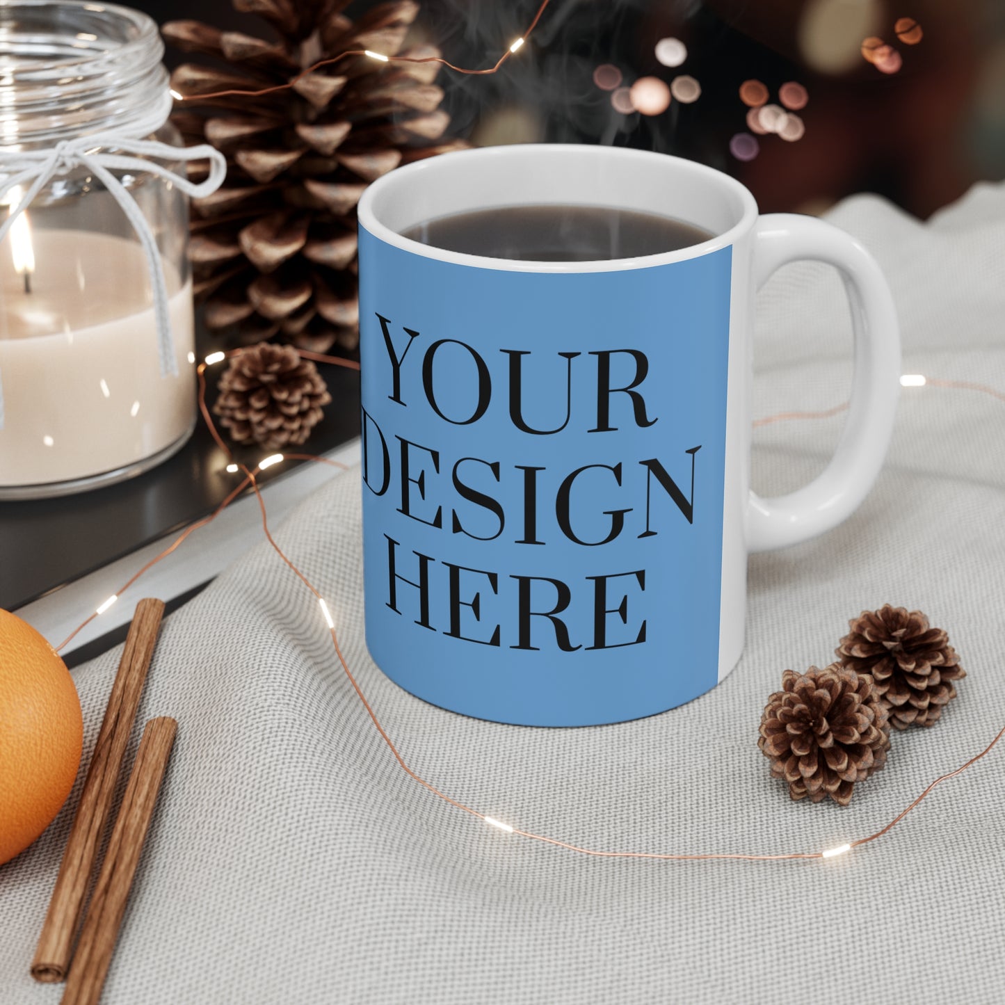 Taza de Cerámica 11 oz - Personalizada - Tu diseño aquí - 03