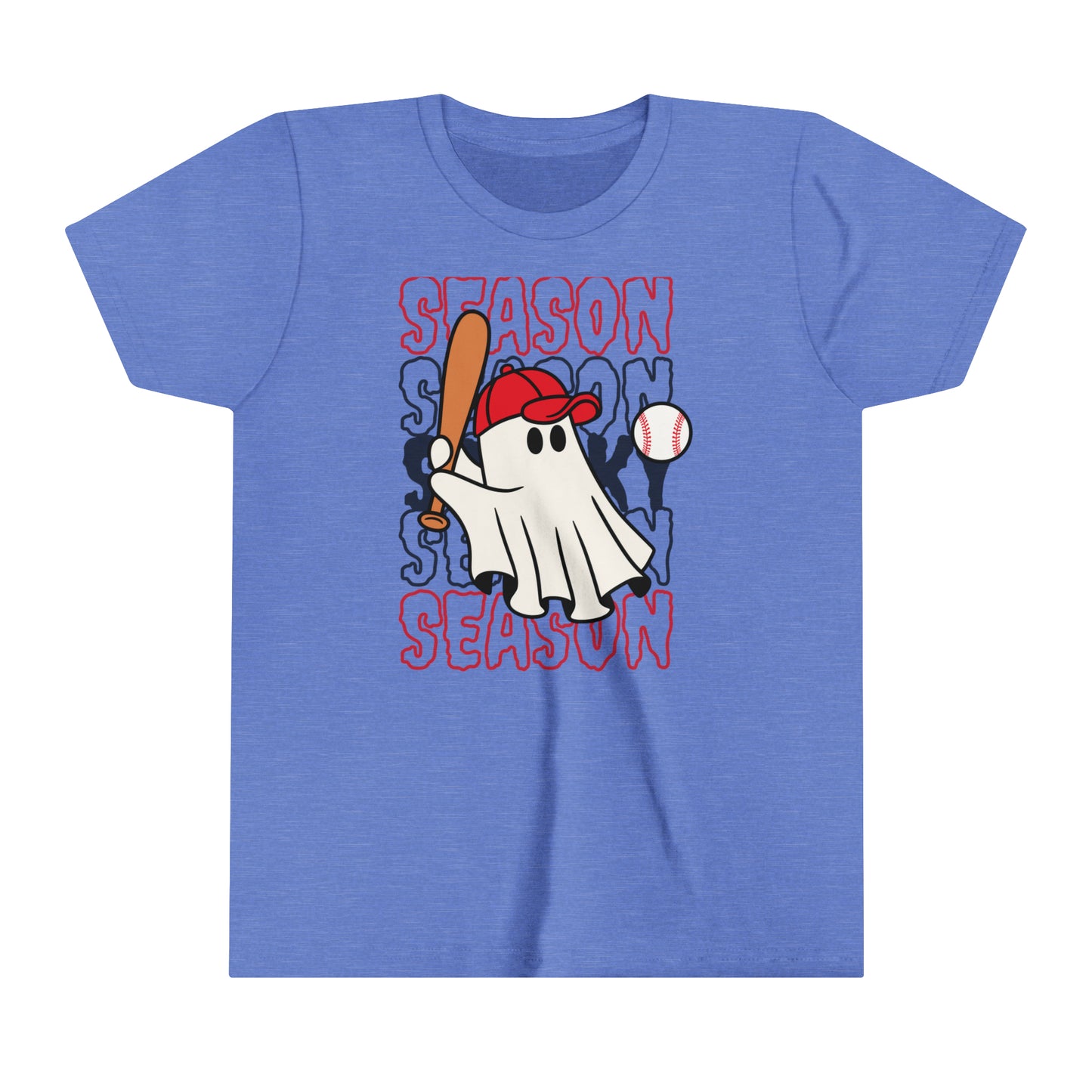 T-shirt à manches courtes pour jeunes - Halloween - Petit Fantôme - 19