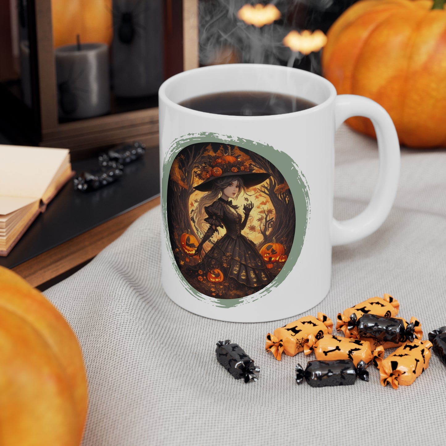 Taza de Cerámica 11oz - Halloween - Miss Bruja - 01