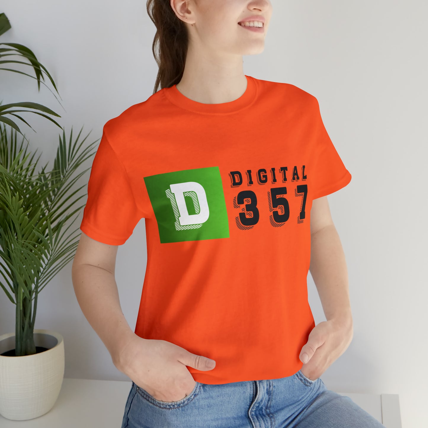 Camiseta de manga corta de jersey unisex - Nuestra marca - 01