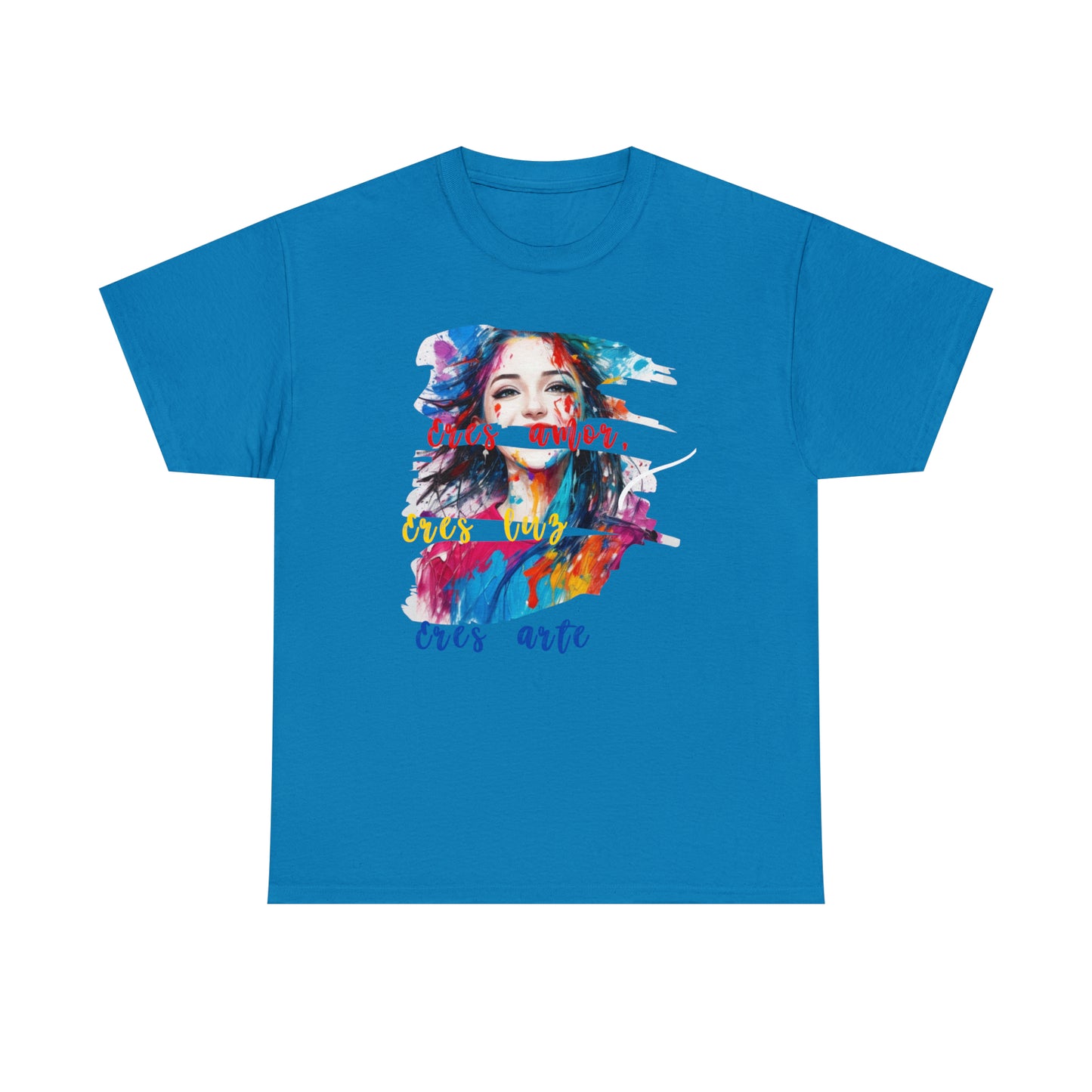 Camiseta unisex de algodón pesado - Amor y libertad - 04