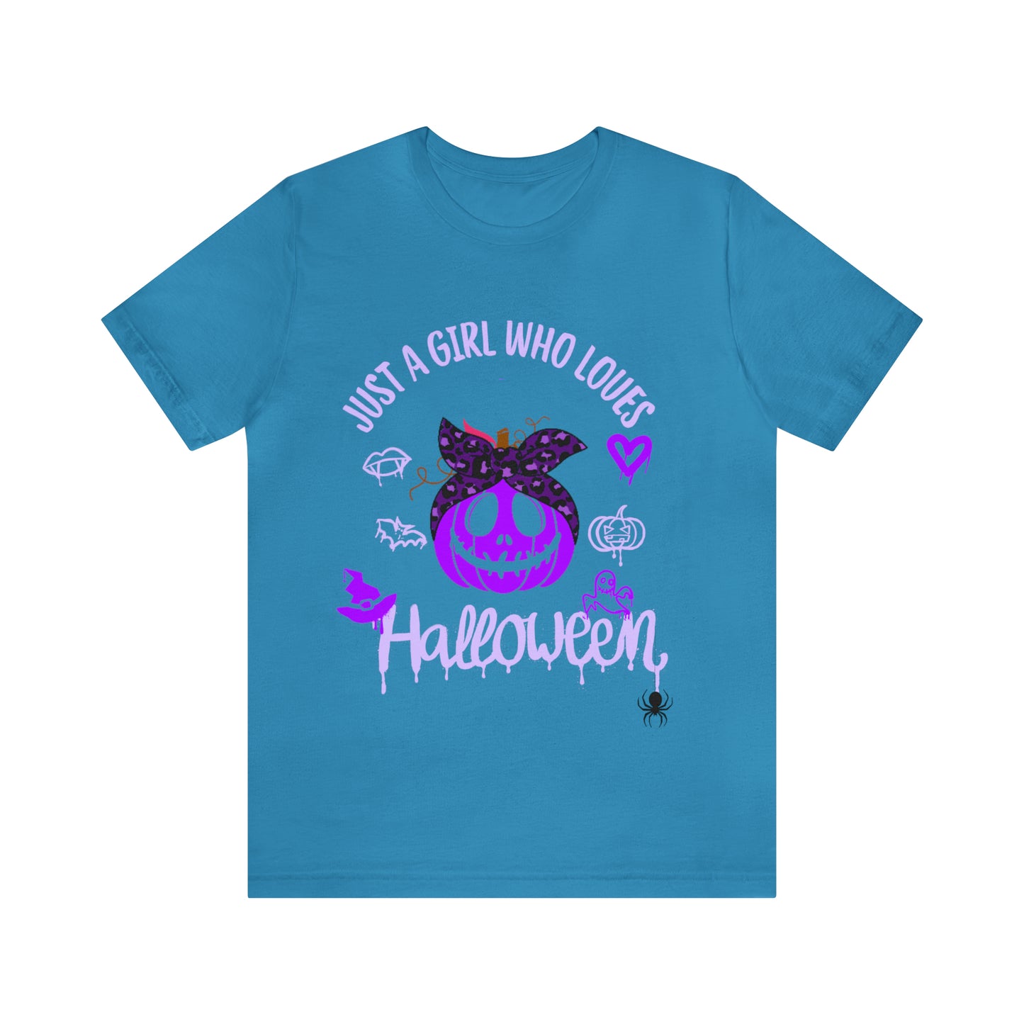 Camiseta de manga corta Unisex Jersey - Halloween - Sólo una niña - 02