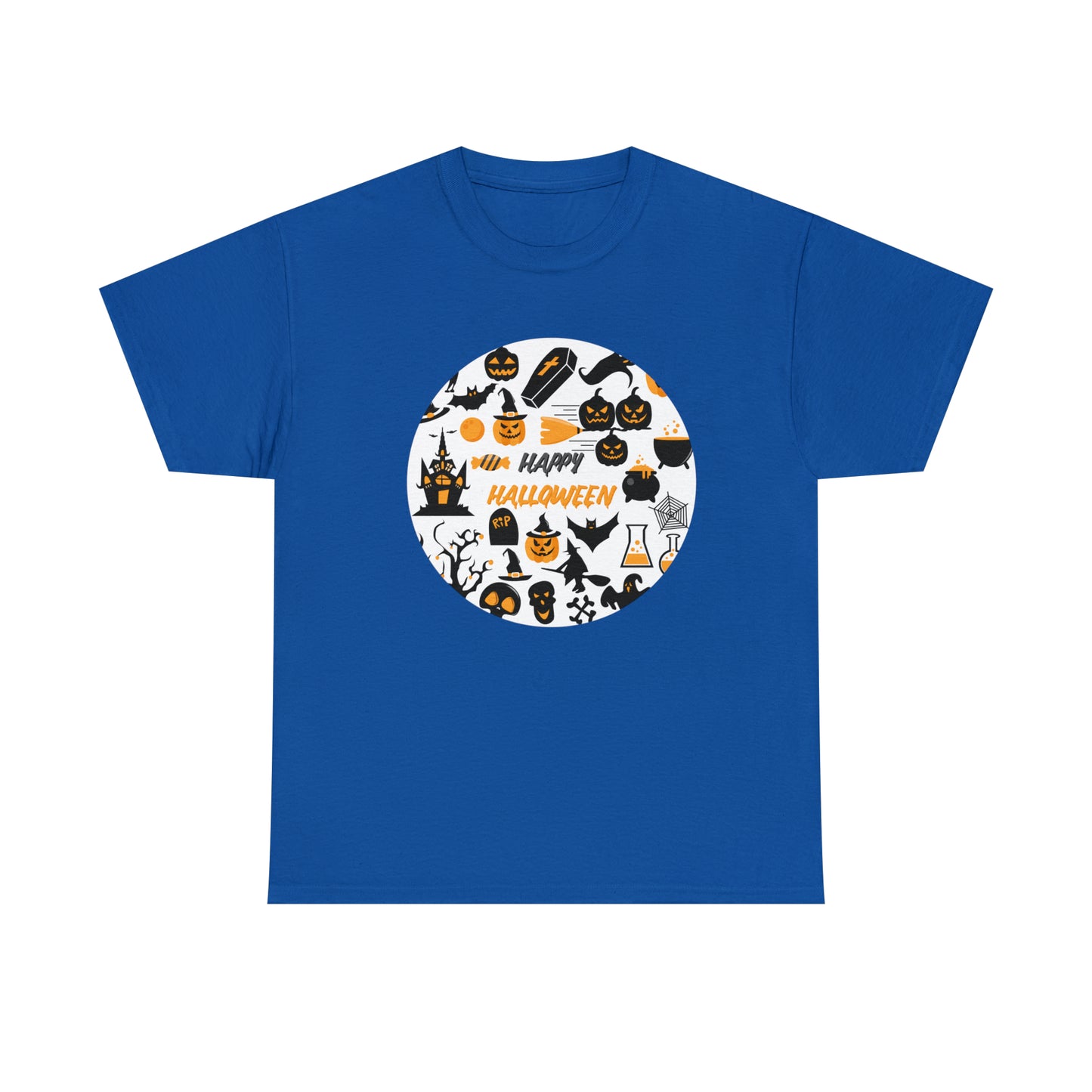 Tee-shirt unisexe en coton lourd - Joyeux Halloween