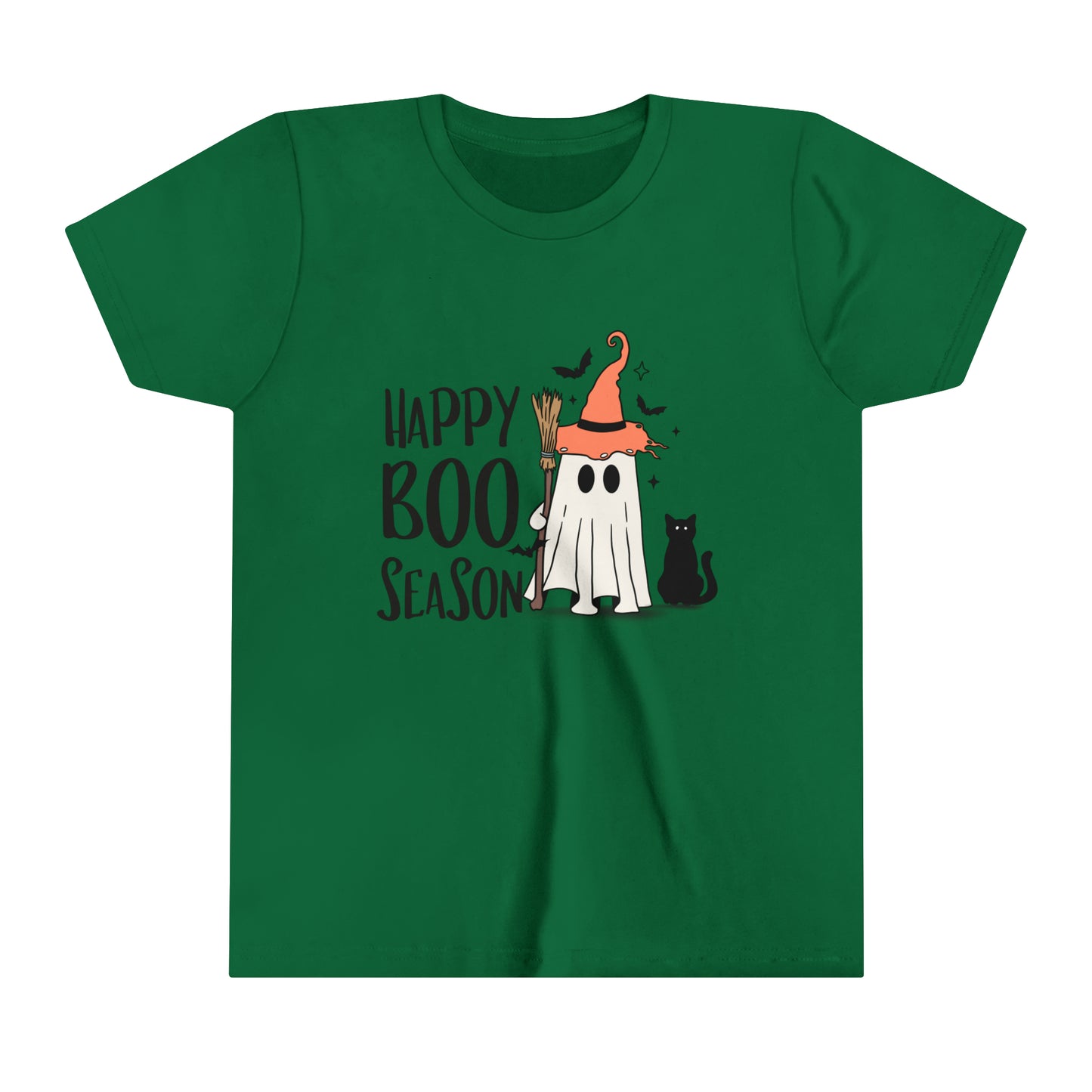 T-shirt à manches courtes pour jeunes - Halloween - Petit Fantôme - 22