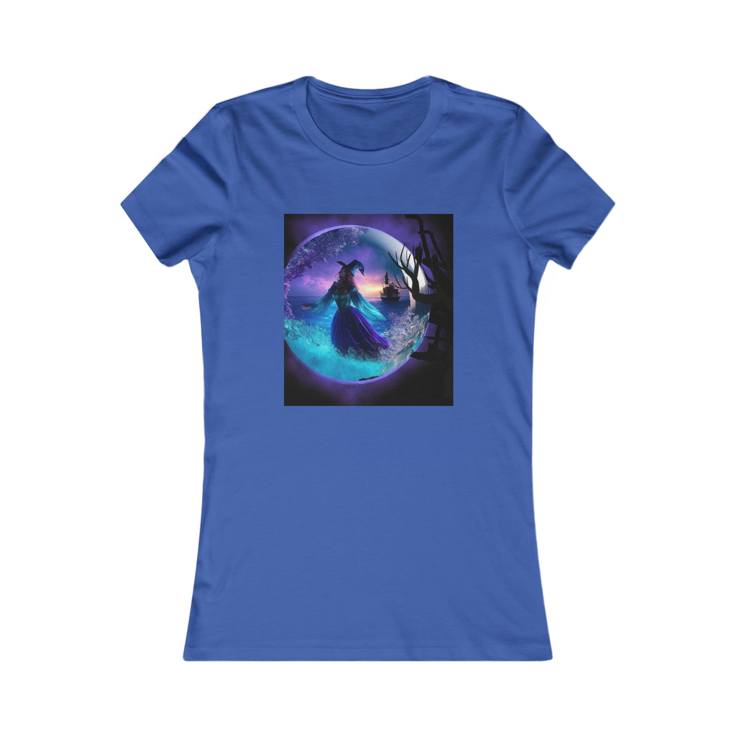 Camiseta favorita de las mujeres - Halloween Witch AI - 02