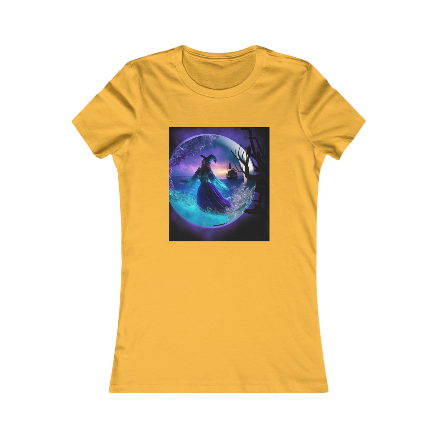 Camiseta favorita de las mujeres - Halloween Witch AI - 02