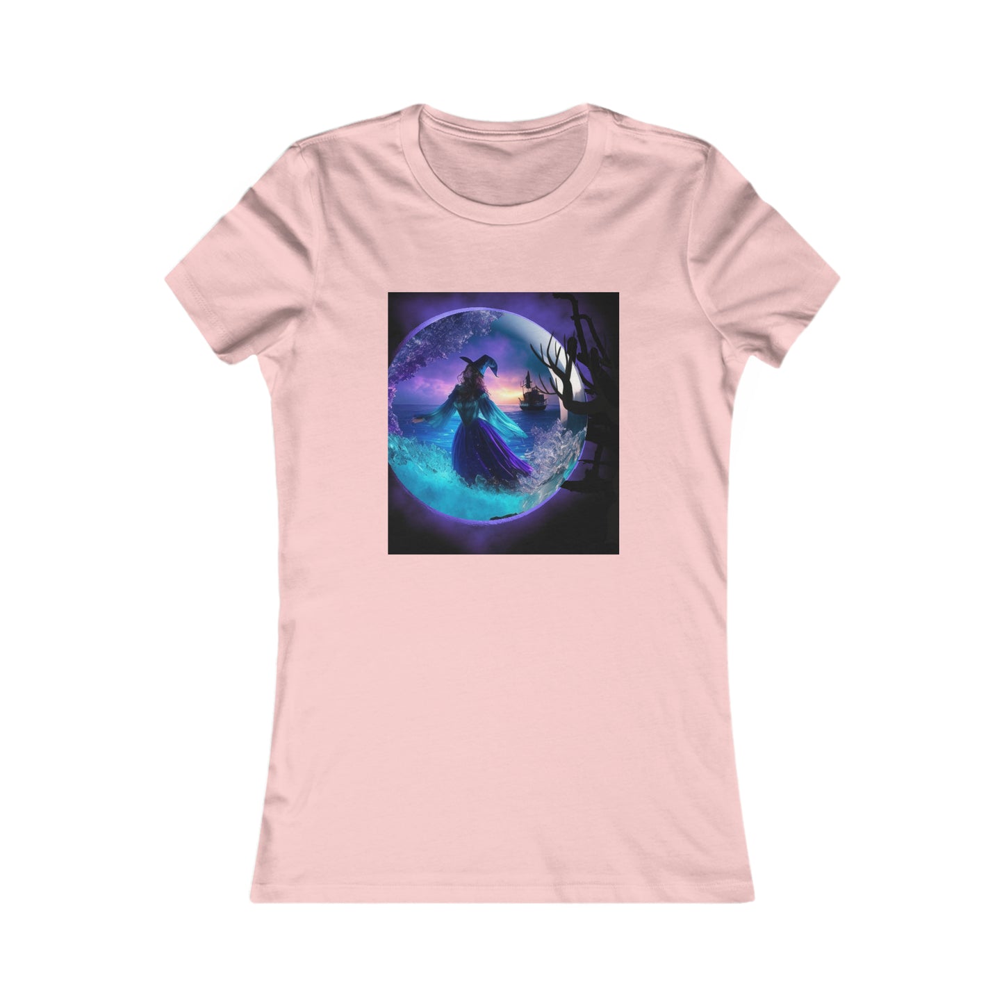 Camiseta favorita de las mujeres - Halloween Witch AI - 02