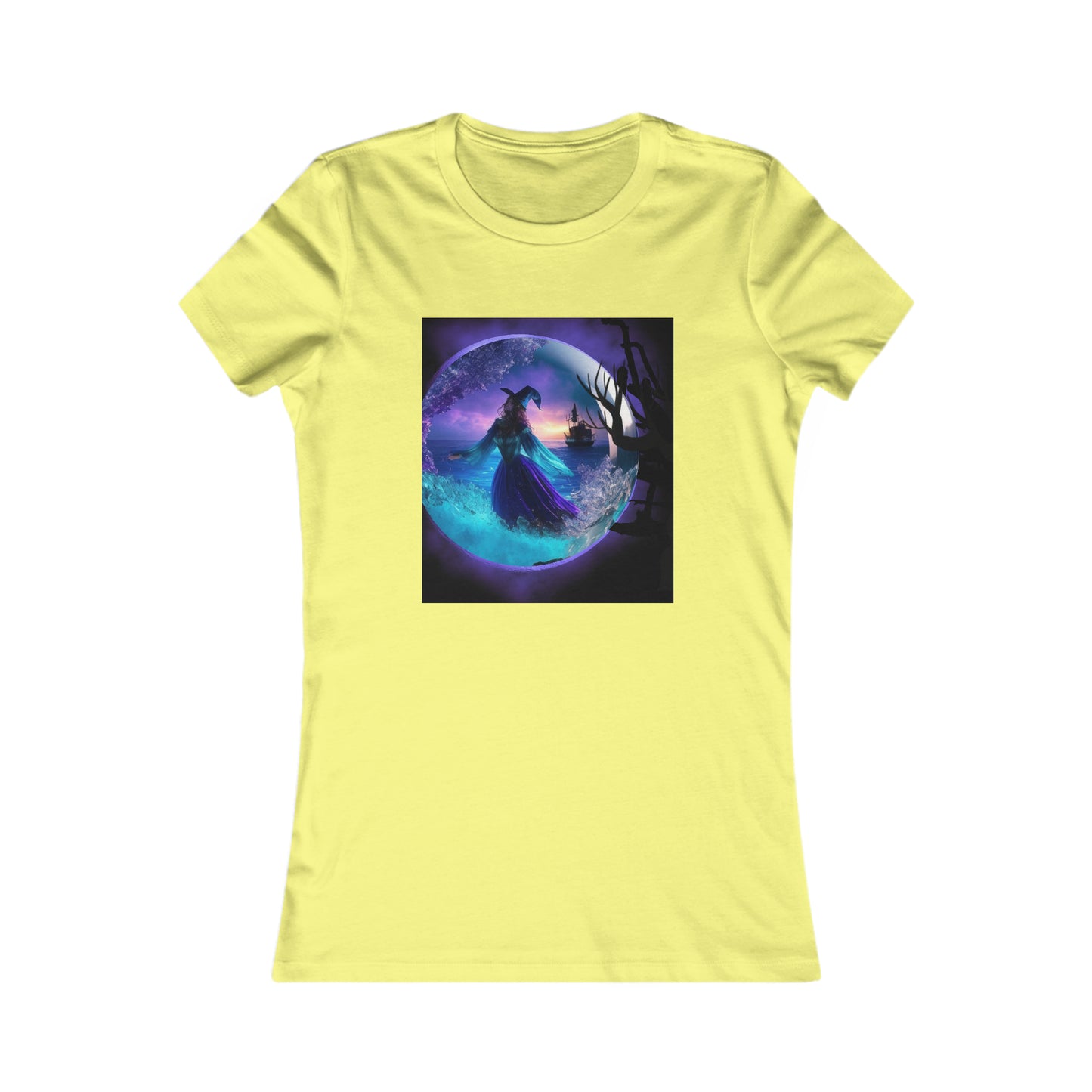 Camiseta favorita de las mujeres - Halloween Witch AI - 02