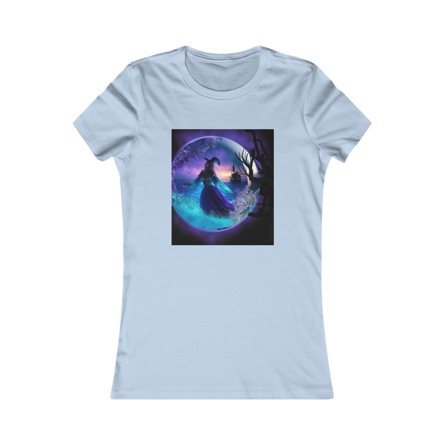 Camiseta favorita de las mujeres - Halloween Witch AI - 02
