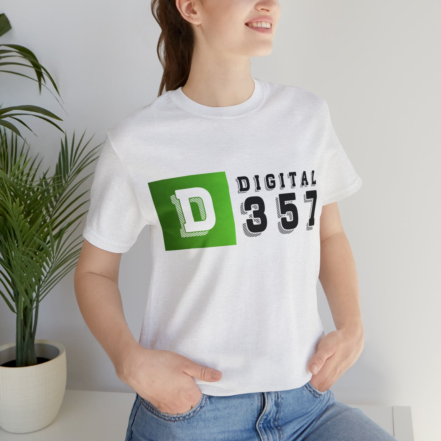 Camiseta de manga corta de jersey unisex - Nuestra marca - 01