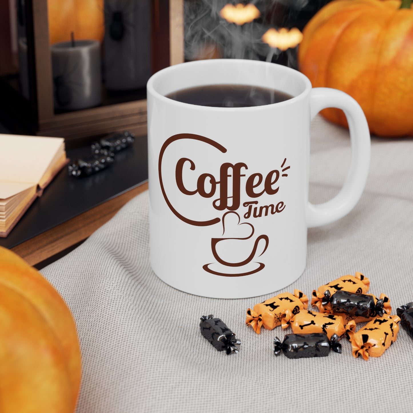 Taza de Cerámica 11oz - La hora del café
