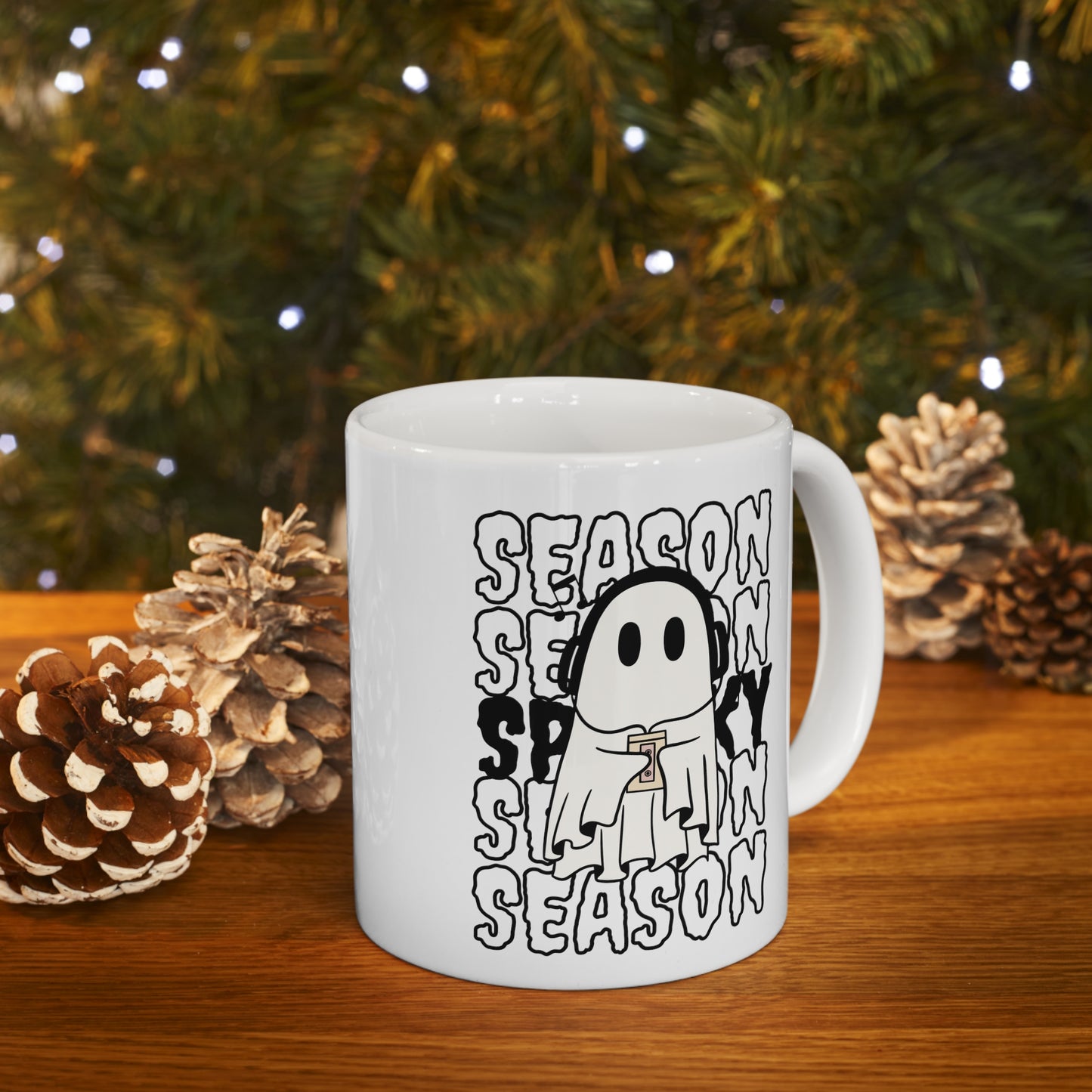Mug en céramique 11oz - Halloween - Petit Fantôme - 16